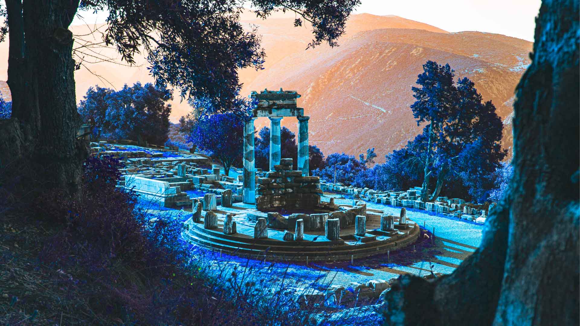 Η Θόλος στον Αρχαιολογικό χώρο των Δελφών